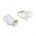 Network Cat6 Rj45 Connector (100 Pieces)